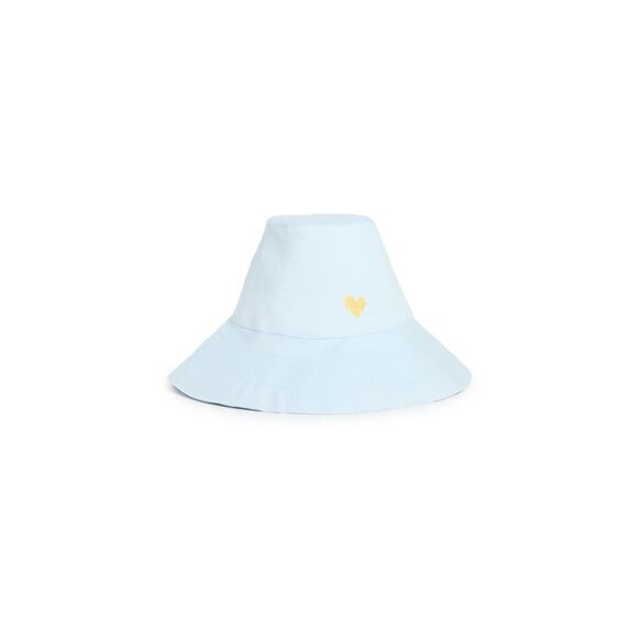 Kerri Rosenthal Women\'s Sunny Daze Hat, Light Wash, Blue, One Size